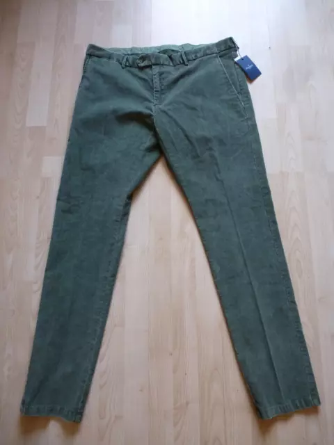 mens HACKETT MOSS GREEN CHORDUROY JEANS SIZE 38" WAIST 33" LEG NEW + TAGS