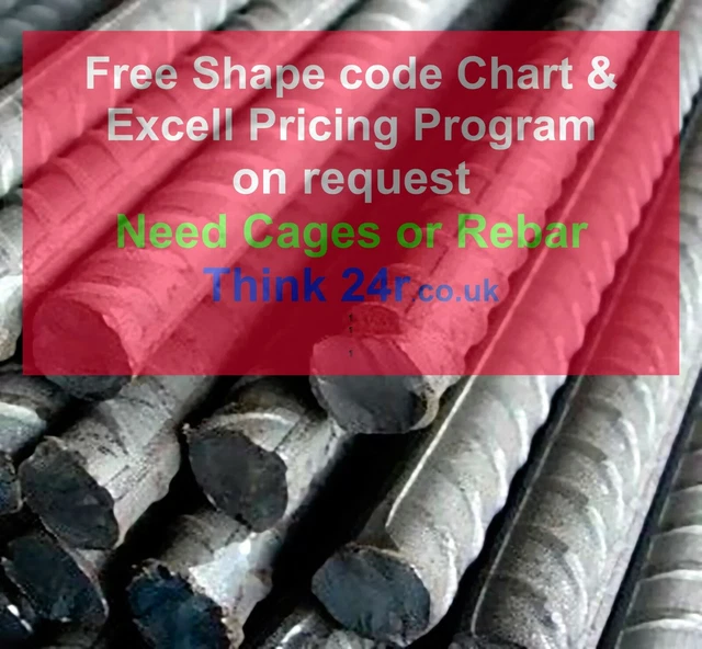 REBAR SUPPLIERS REINFORCING bar cut and bent to order. EUR 5,64