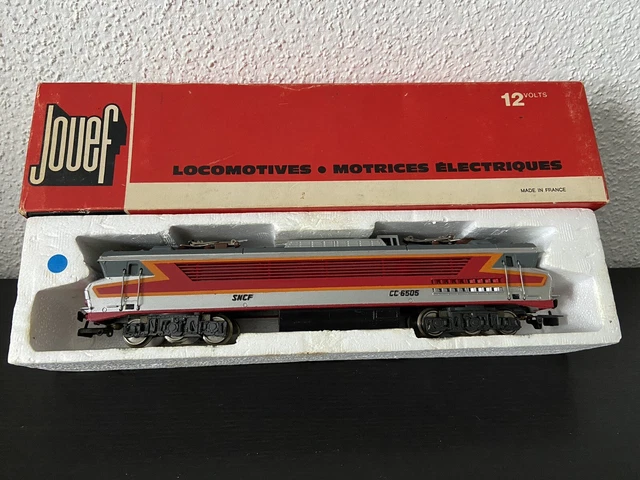 JOUEF Chemin de Fer - Locos HJ2391 SNCF, Locomotive Diesel BB 66000, 2ème sous-série, livrée Bleue et Blanche, époque III-IV