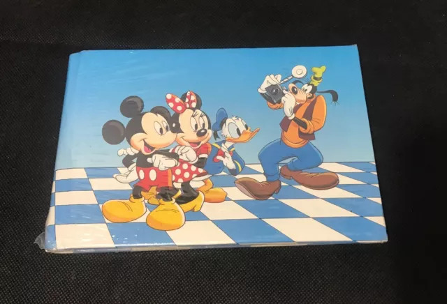 Vintage Disney Character Collection Photo Album - 24 Pockets - 1989 - NEW