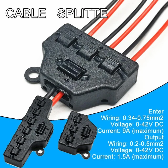 OUT LINE SPLITTER Quick Connect Low Voltage Wire Splitter Distribution