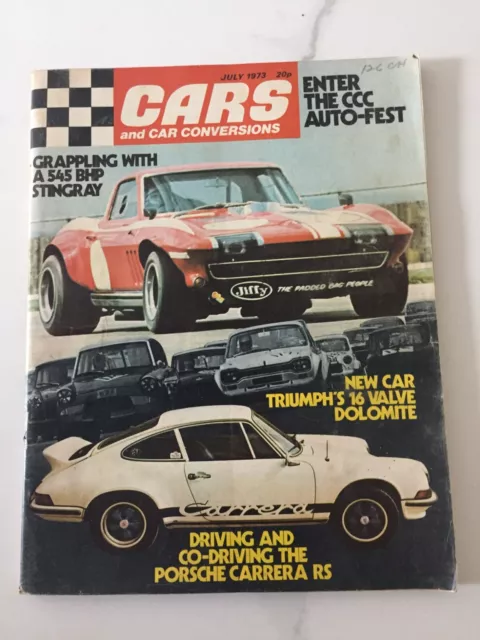CARS AND CAR Conversions Magazine July 1973 £4.99 - PicClick UK
