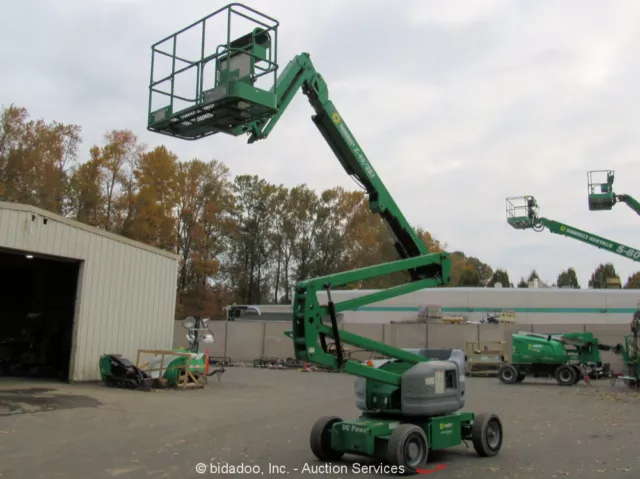 2014 Genie Z-45 25J 45' Electric Articulating Boom Lift Man Aerial Jib