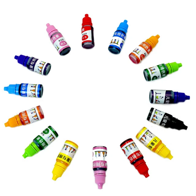8 piezas Colorante de tinte Increíble Innovador Dibujo Pigmento Juguetes Encantadores