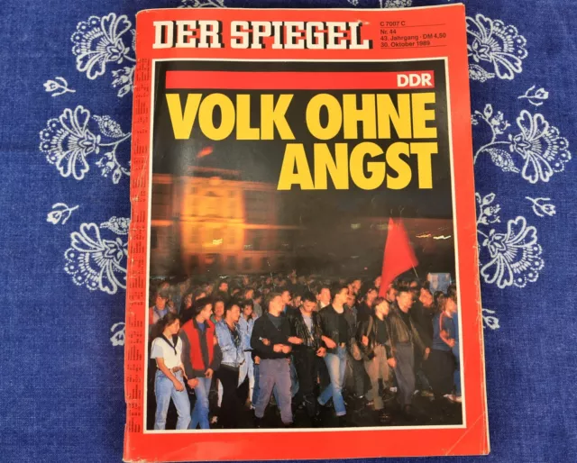 1989 SPIEGEL Zeitschrift alt DDR Prostitution Sex DM 1 Magazin Heft Journal x er