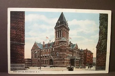 Antique OLD Postcard ROCHESTER NY POST OFFICE 1915 William Wells