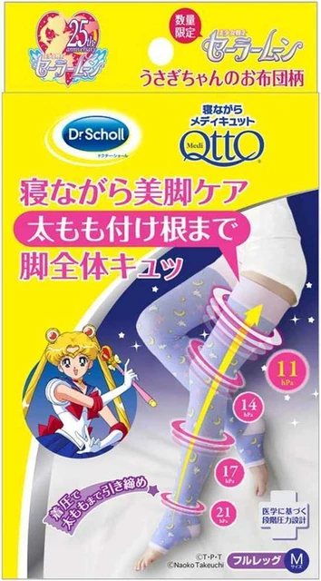 Bishoujo Sailor Moon Compression Socks Medicut While Sleeping Full Leg Rabbit Fu