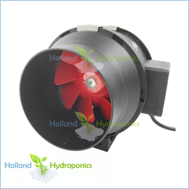 6 INCH GROFAN Hydroponics 2 Speed Mixed Flow Inline Ventilation Grow Room Fan