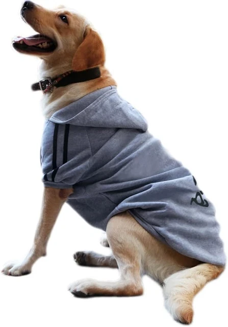 Felpa Cane Grande Vestiti Cappotto Caldo Felpe Con Cappuccio Maglione per Cuccio