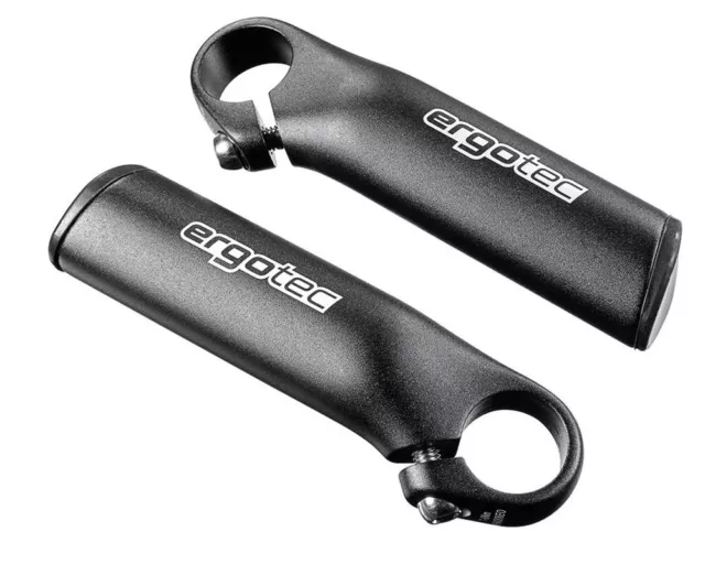 Fahrrad Lenker Bar Ends Ergo Tec Barends schwarz Lenker Griffe Zusatzgriffe Uni.