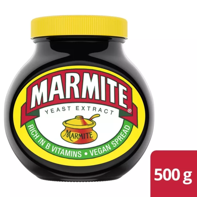 Extracto de levadura original Marmite 1 frasco grande 500 g