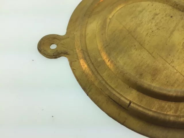 New Reproduction Solid Brass Back Plate for the Antique Ansonia Clocks 3