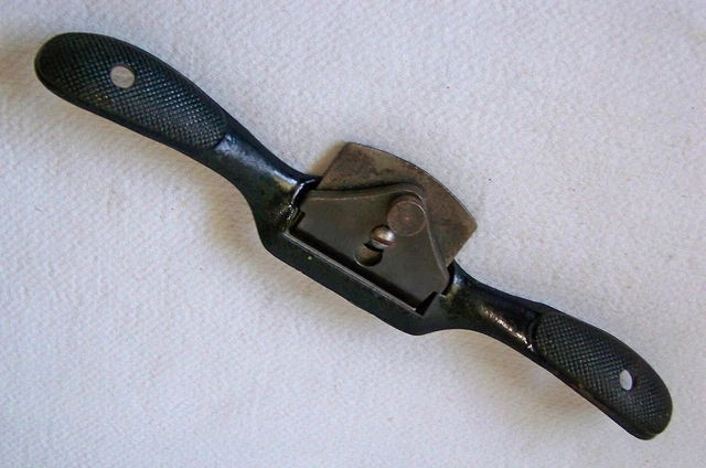 Vintage STANLEY No.51 Carpenters Spokeshave Drawknife Wood Working Plane Tool