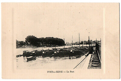 CPA 94 - IVRY SUR SEINE (Val de Marne) - Le Port
