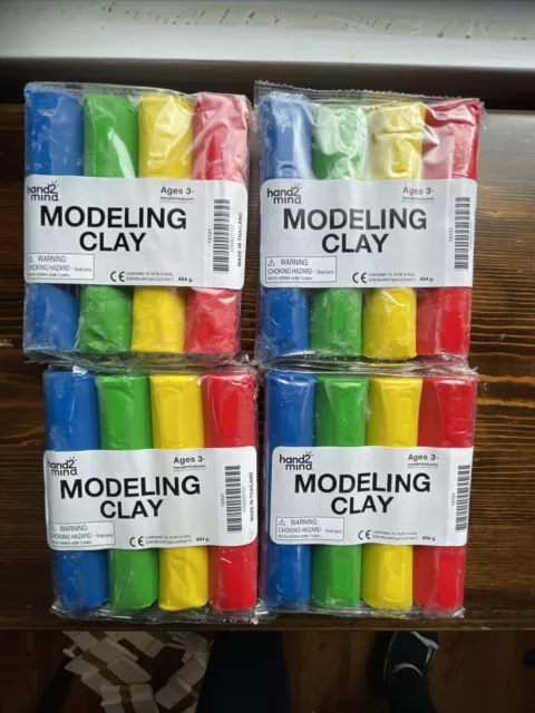 10 Pc] Non-Toxic Rainbow Modelling Clay for Kids Sculpting & Crafts by  Eucatus