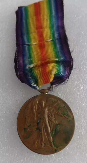 WW1 VICTORY MEDAL - to 36503 Pte A. Blackburn, S Lancs Reg  - sent with tracking