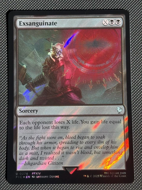 Magic: The Gathering - Exsanguinate (Single Card, Ungraded - Near Mint  Condition) MTG Card