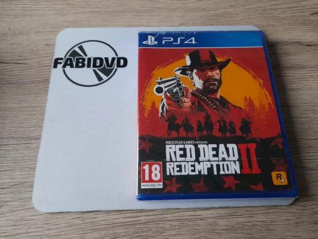 Jeu Playstation 4 Ps4 Red Dead Redemption Ii ( 2 ) Neuf Sous Blister