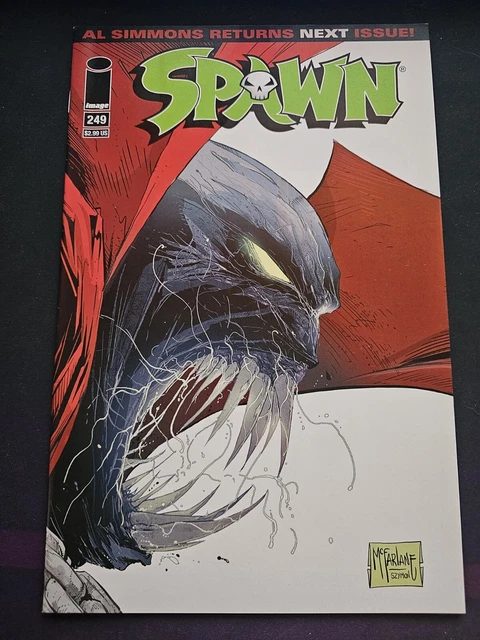 Spawn #249 Image Comics 1st Print Todd Mcfarlane 1992 Series Low Print Run NM
