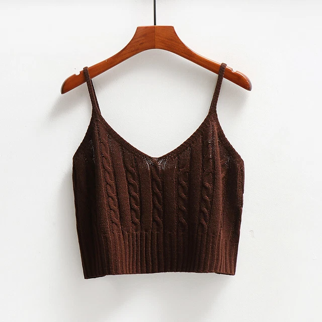Débardeur Pailleté Femme - Bretelles Fines, Extensible, Motif Drapeau, Taille Unique