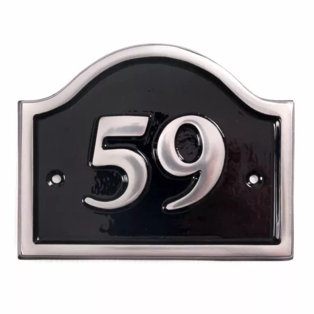 The House Nameplate Company House Numbers Bridge Aluminium & Accessories