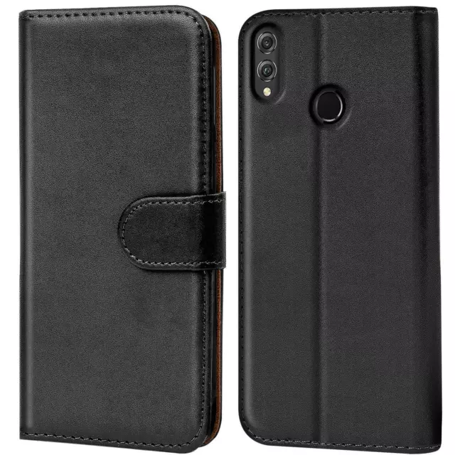 Schutz Hülle Für Honor 8X Handy Klapp Schutz Tasche Book Slim Flip Case Cover