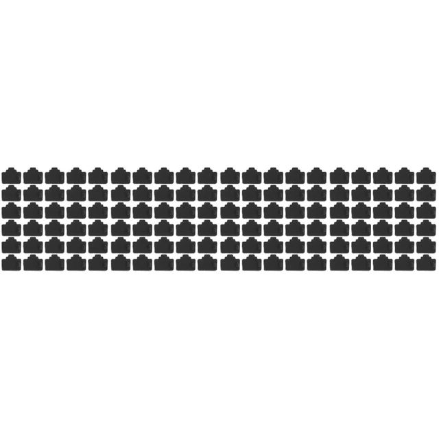 200 Pcs Dust Plug for Laptop Unmanaged Ethernet Hub Port Cap Gigabit