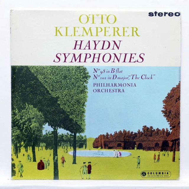 SAX 2395 - OTTO KLEMPERER - HAYDN symphonies nos.98 & 101 - COLUMBIA LP EX+