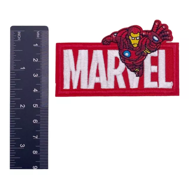 Ironman Marvel Patch Aufnäher Bügelbild Flicken Applikation Avengers Tony Stark 3