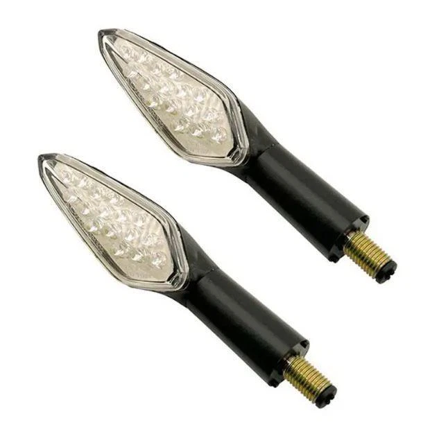 Paire de Clignotants Indicateurs De Direction 16 LED Universel Moto Honda Yahama