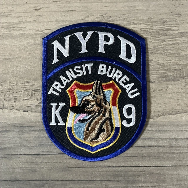 Nypd K9 Unit Patch Nypd K9 Shield NEW YORK CITY NYPD Transit