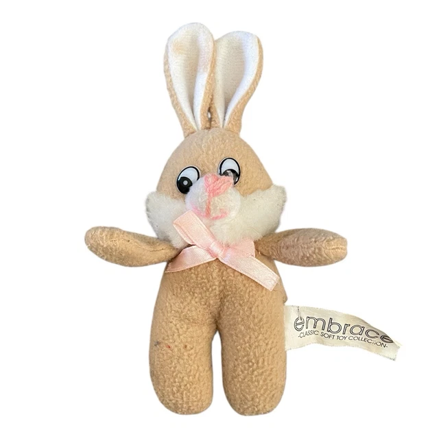 EMBRACE CLASSIC SOFT Toys Vintage Mini Bunny Rabbit Soft Plushie £4.86 ...