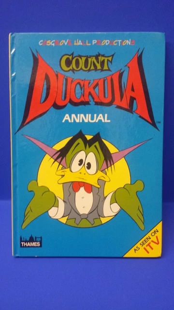 COUNT DUCKULA ANNUAL 1989 Cosgrove Hall Productions. £24.99 - PicClick UK