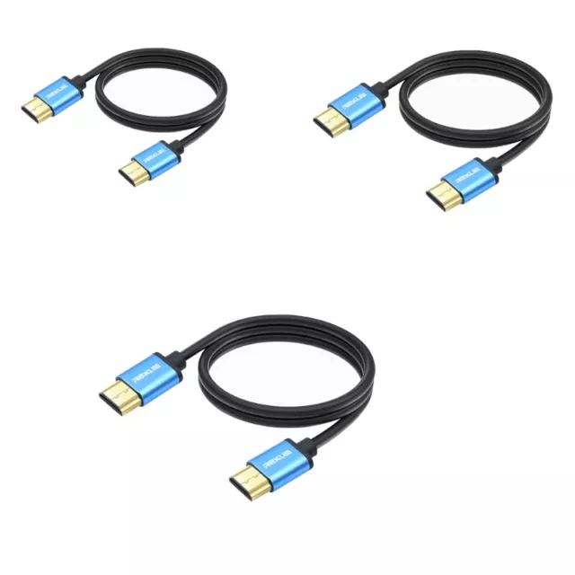 4.2mm Wire Diameter HDTV Male to Male Video Cable HDTV1.4 Cord
