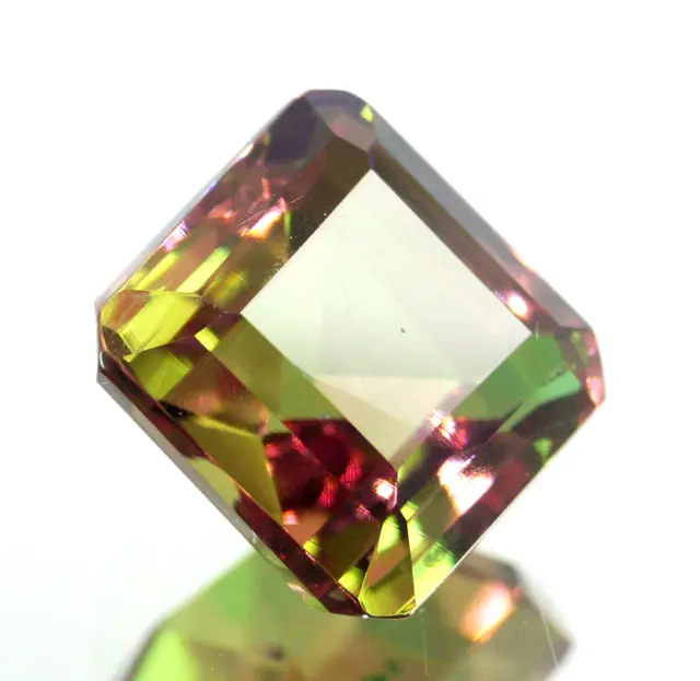 75.25 Ct Large Alexandrite Square Cut Faceted  Loose Gemstone For Ring & Pendant