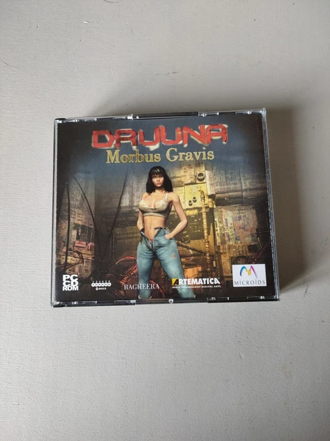 JEU VIDÉO PC Big Box - Druuna Morbus Gravis - Retrogaming 2001 EUR 24,90 - ES