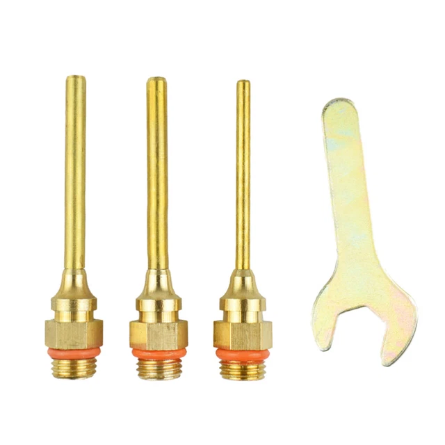 4 pz accessori compressore d'aria ugello colla rame senza fili colla a caldo