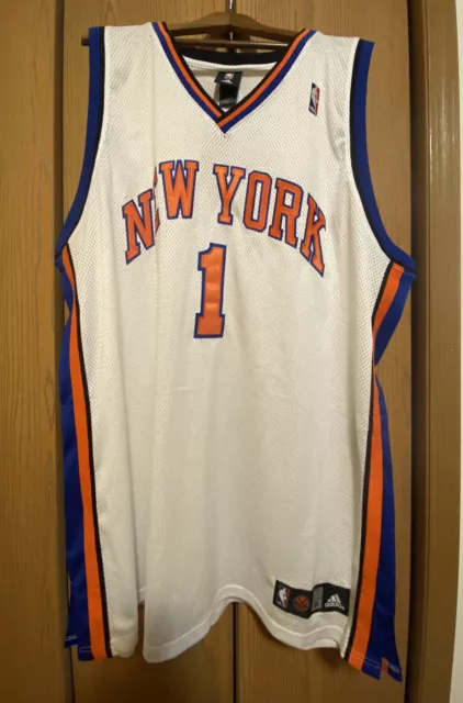 adidas, Shirts, New York Knicks Steve Novak Adidas Nba Basketball Authentic  Jersey Shirt Large