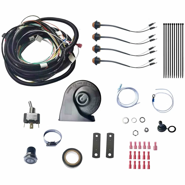 UTV TURN SIGNAL Kit with Toggle Switch and 105D Dash Horn For Polaris