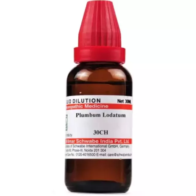 Willmar Schwabe India Plumbum Iodatum (30 ml) 100% homeopático