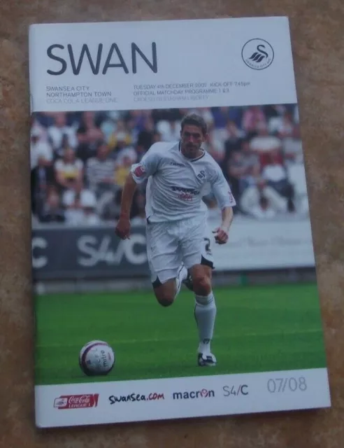 2007-08   Swansea City v Northampton Town -   League One