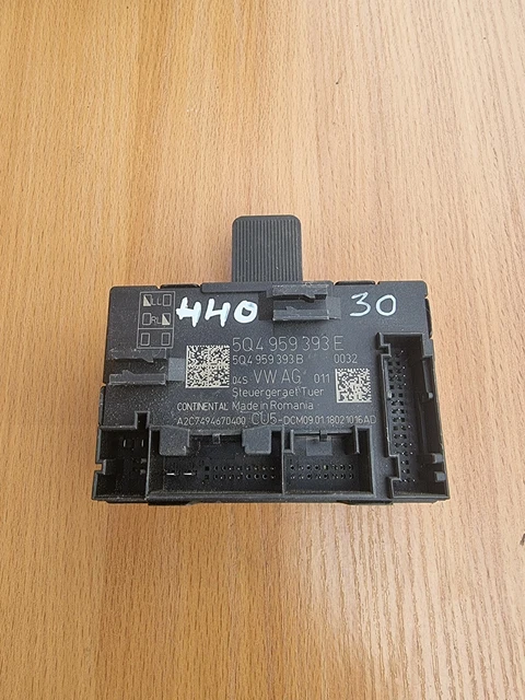 VOLKSWAGEN GOLF 7 Door Control Module 5Q4959393E £36.00 - PicClick UK