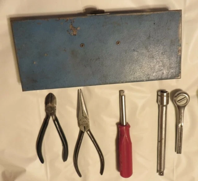 Huge Lot Kraeuter USA Tools - Ratchet - Extensions - Spinner - Sockets - Pliers 11