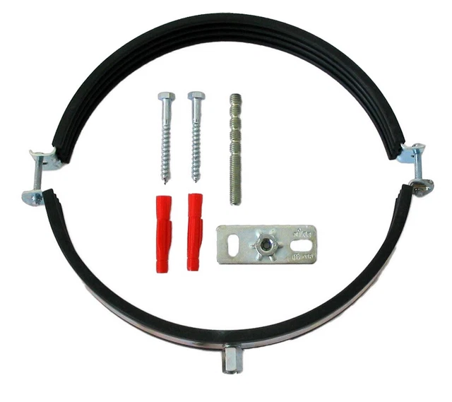 Wäscheschacht - Befestigungsschelle leicht WAND, Durchmesser DN250/DA250