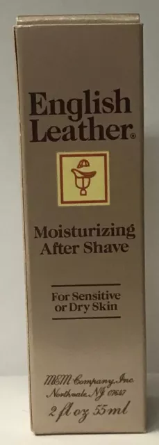 4 English Leather Moisturizing After Shave by MEM Co, 2 fl oz / 55 ml