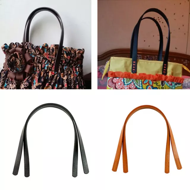 60cm Leather Bag Strap Handles Handbag Replacement Straps Detachable Purse