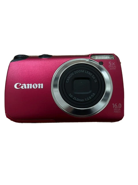 Canon Powershot A3300 Is 16 0mp Pc 15 Digital Camera Silver 35 98 Picclick