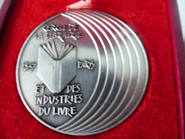 Médaille Bronze Cercle de la Librairie et des Industries du Livre coffret Paris 2