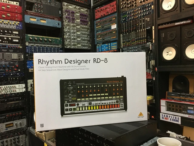BEHRINGER RHYTHM DESIGNER RD-8 batteria analogica nuova, clone TR808 ...