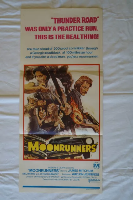 MOONRUNNERS - Rare and Collectable -  Day Bill Movie Poster.